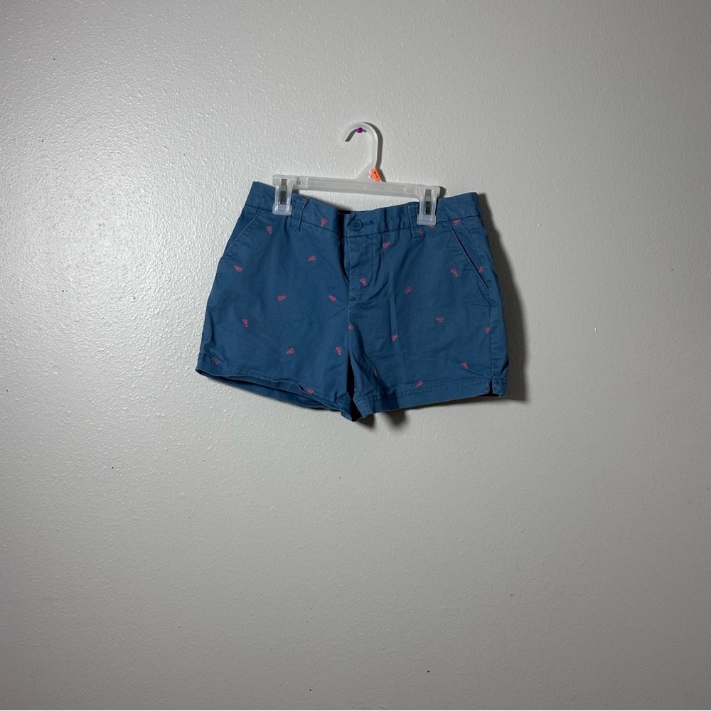 Magellan‎ Outdoor Blue Women's Shorts Lobsters Print Accents size 2